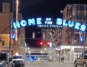 International Blues Challenge on Beale St in Memphis